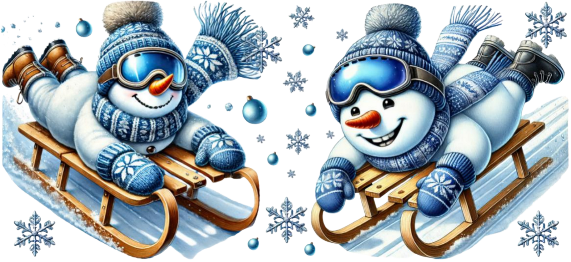 Christmas Designs 16 oz Wraps